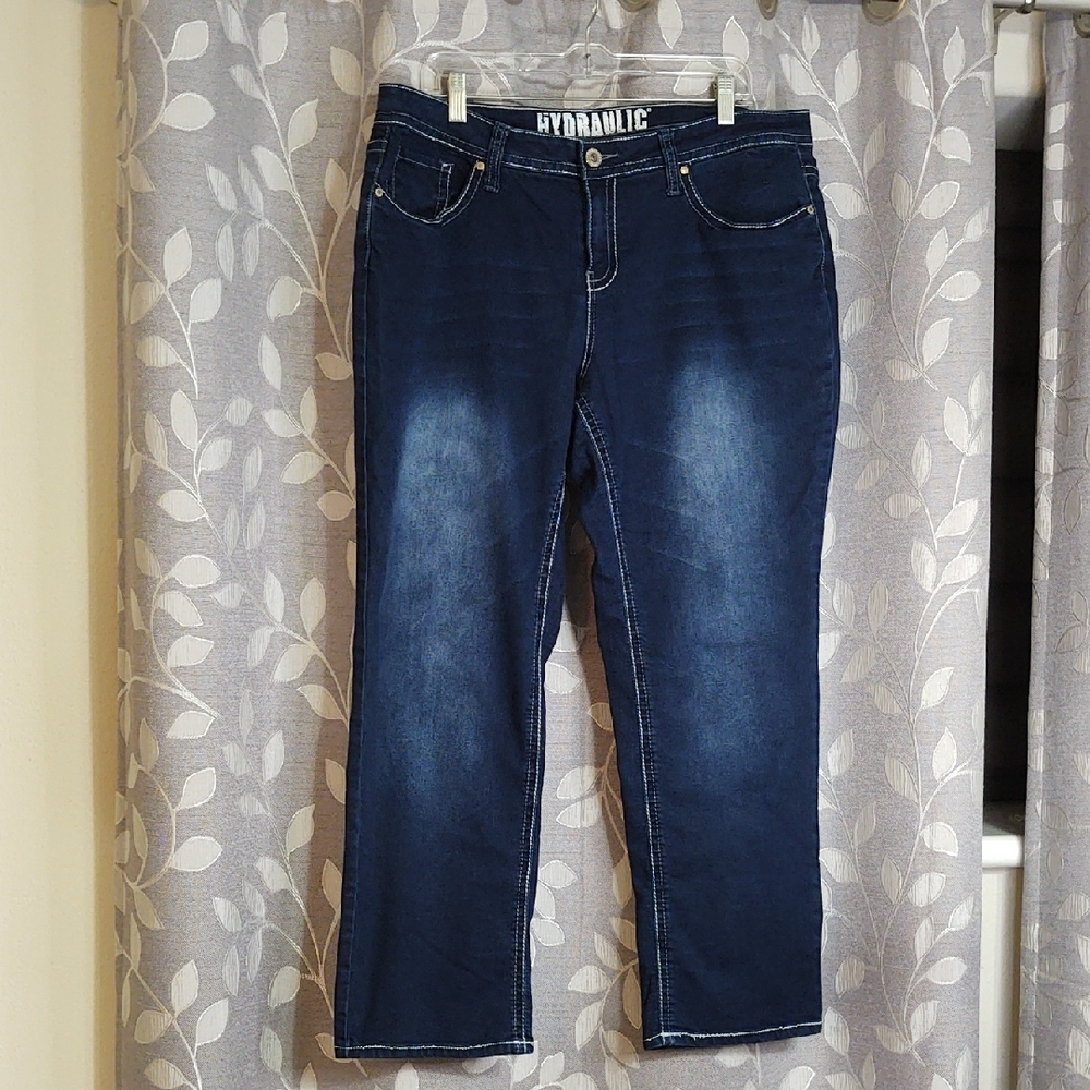 Hydraulic Women's Straight Leg Jeans - Indigo